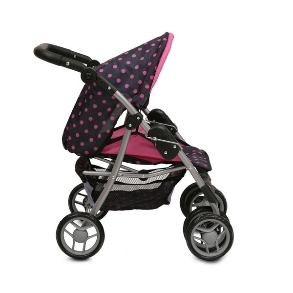 Продукт Количка за кукли Pinky dots - 0 - BG Hlapeta