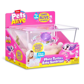 ZURU PETS ALIVE - Мама костенурка с бебета изненада