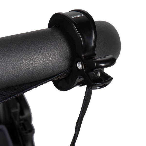 Продукт Dooky - Комплект щипки за бебешка количка, черни, 3бр. - 0 - BG Hlapeta