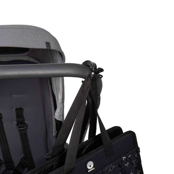 Продукт Dooky - Комплект щипки за бебешка количка, черни, 3бр. - 0 - BG Hlapeta