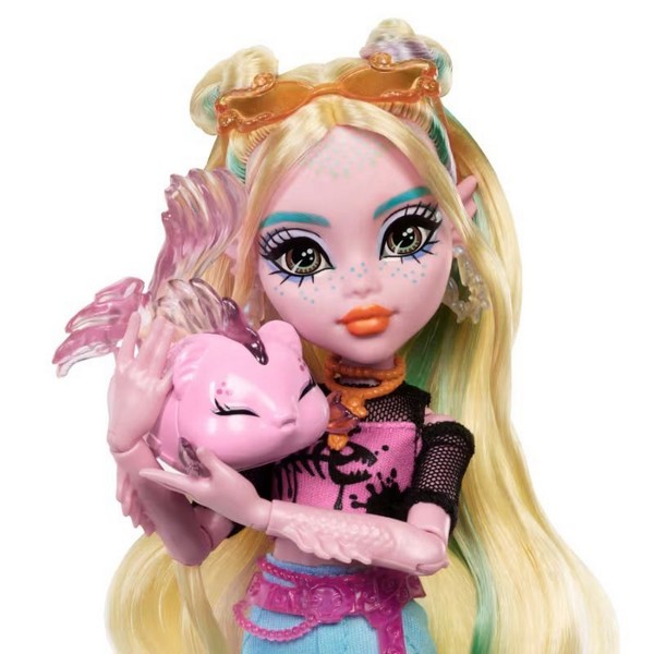 Продукт Mattel Monster High Lagoona Blue - Кукла, с домашен любимец и аксесоари - 0 - BG Hlapeta