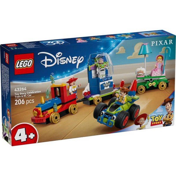 Продукт LEGO Disney Играта на играчките Празничен влак и кола - Конструктор - 0 - BG Hlapeta