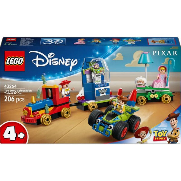 Продукт LEGO Disney Играта на играчките Празничен влак и кола - Конструктор - 0 - BG Hlapeta
