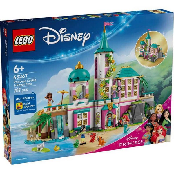 Продукт LEGO Disney Замъкът на принцесите и домашни любимци - Конструктор - 0 - BG Hlapeta