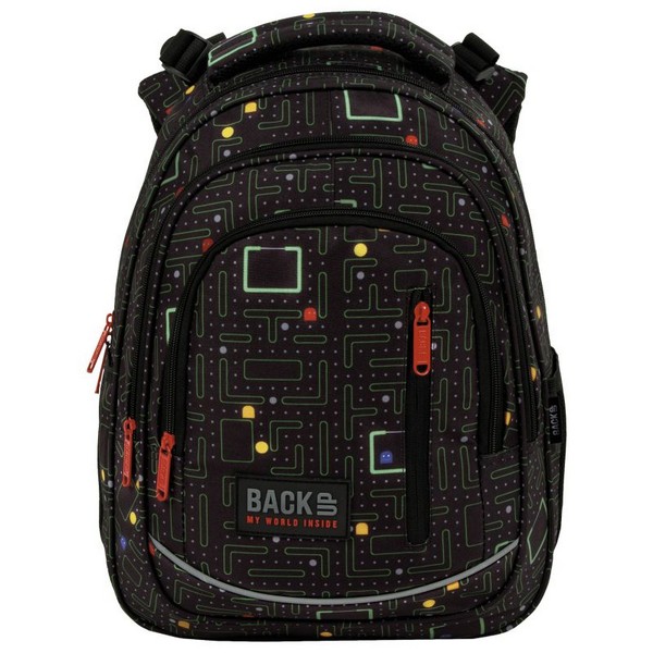 Продукт BackUp 5 R 102 Pac-Man - Ученическа раница - 0 - BG Hlapeta