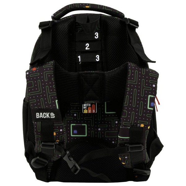 Продукт BackUp 5 R 102 Pac-Man - Ученическа раница - 0 - BG Hlapeta