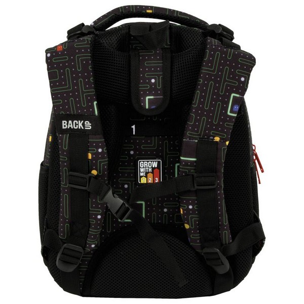 Продукт BackUp 5 R 102 Pac-Man - Ученическа раница - 0 - BG Hlapeta