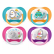 Philips AVENT Ultra Air Happy - 2 бр. ортодонтични залъгалки 0-6м с декорация Пеперуда и Надпис Love в кутия за стерилизиране