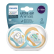 Philips AVENT Ultra Air Happy - 2 бр. ортодонтични залъгалки 0-6м с декорация Пеперуда и Надпис Love в кутия за стерилизиране