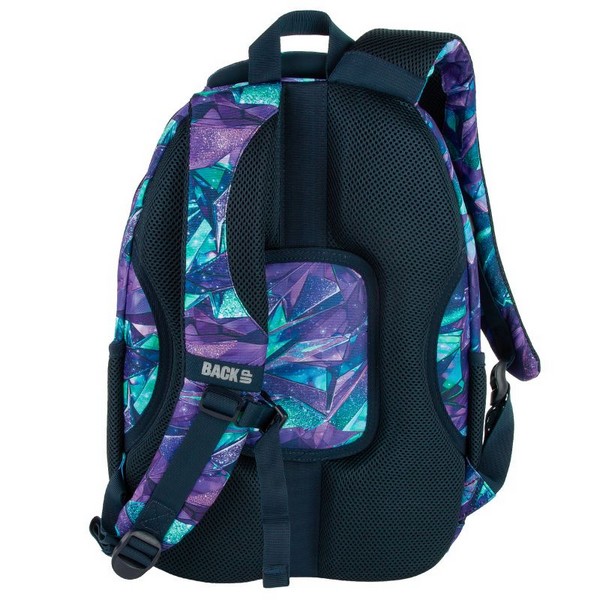 Продукт BACKUP 7 A 35 Purple Crystals - Ученическа раница - 0 - BG Hlapeta