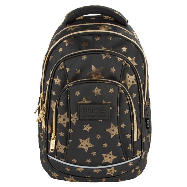 Продукт BACKUP 7 A 40 Golden Stars - Ученическа раница - 0 - BG Hlapeta