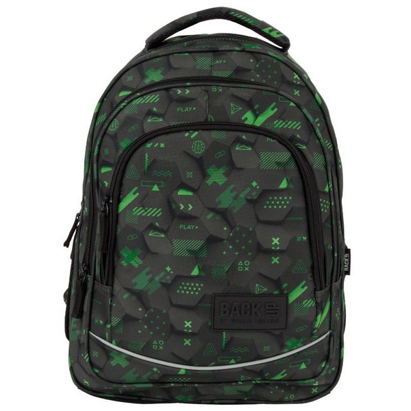 Продукт BACKUP 7 X 63 Earthquake - Ученическа раница - 0 - BG Hlapeta