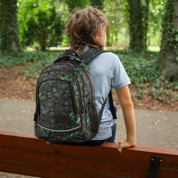 Продукт BACKUP 7 X 63 Earthquake - Ученическа раница - 0 - BG Hlapeta