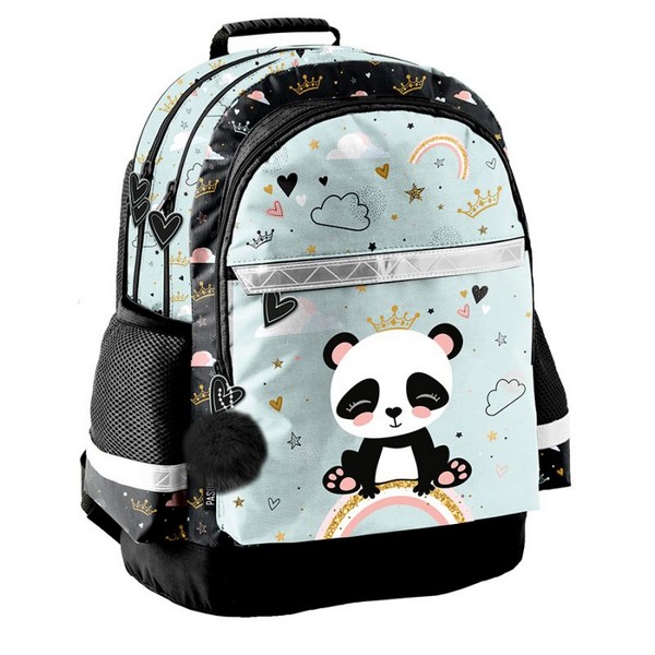 PASO PANDA Rainbow - Ученическа раница