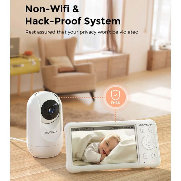 Продукт Momcozy BM01 - Бебефон с камера 5 инча 1080P Full HD - 0 - BG Hlapeta