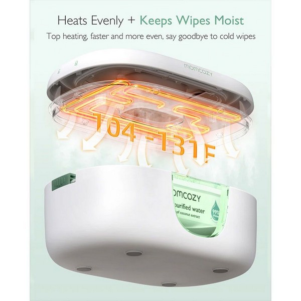 Продукт Momcozy - Уред за затопляне на бебешки мокри кърпи - 0 - BG Hlapeta