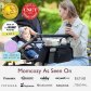Momcozy - Универсална Чанта за бебешка количка тип органайзер Продукт Momcozy - Универсална Чанта за бебешка количка тип органайзер - 4 - BG Hlapeta
