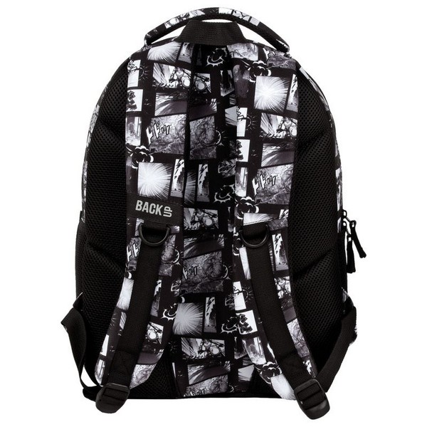 Продукт BackUP Grey Manga 6 X 41 - Ученическа раница - 0 - BG Hlapeta