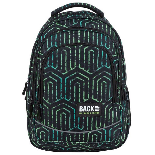 Продукт BackUp X 101 Antique Green - Ученическа раница - 0 - BG Hlapeta