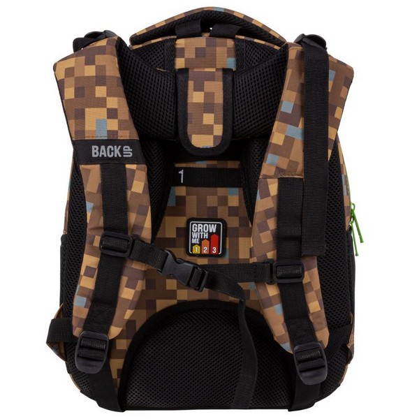 Продукт BackUp R 68 Pixels - Ученическа раница - 0 - BG Hlapeta