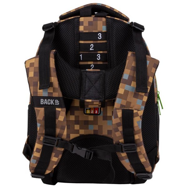 Продукт BackUp R 68 Pixels - Ученическа раница - 0 - BG Hlapeta