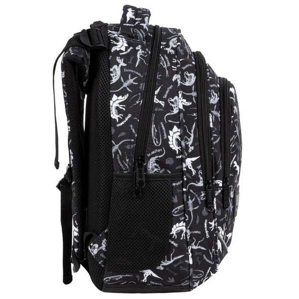 Продукт BackUp R 114 Black dinosaurs - Ученическа раница - 0 - BG Hlapeta