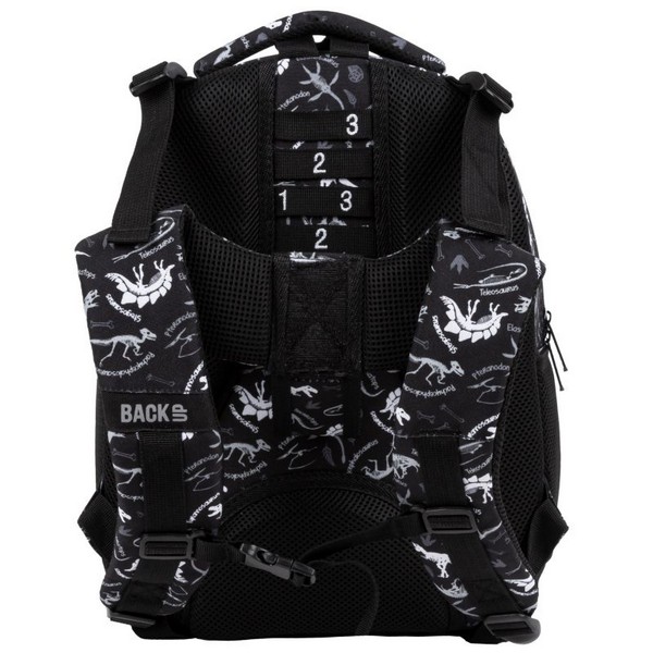 Продукт BackUp R 114 Black dinosaurs - Ученическа раница - 0 - BG Hlapeta