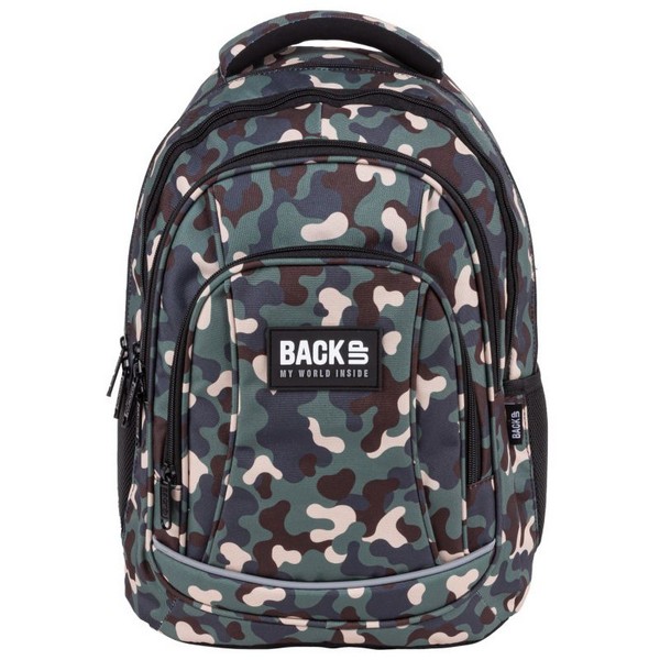 Продукт BackUp A 97 Camouflage - Ученическа раница - 0 - BG Hlapeta