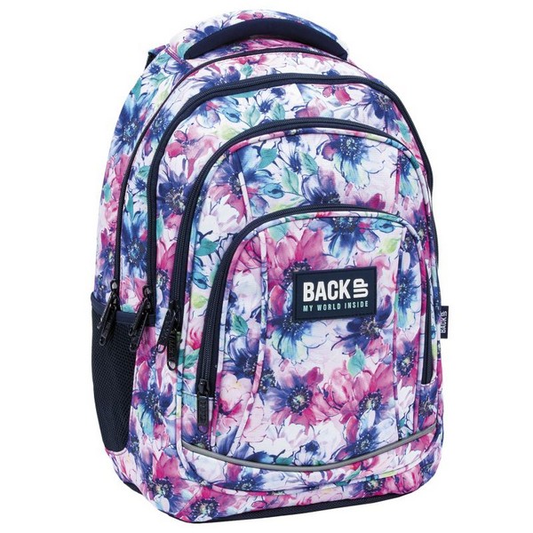 Продукт BackUp 5 А 07 Bloom - Ученическа раница - 0 - BG Hlapeta