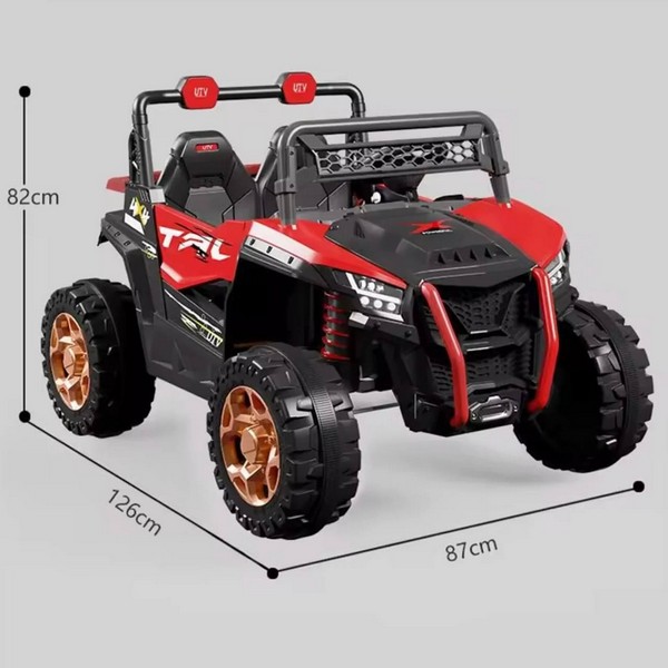 Продукт Акумулаторно бъги RUMBLE 12V с дистанционно управление и LED светлини - 0 - BG Hlapeta