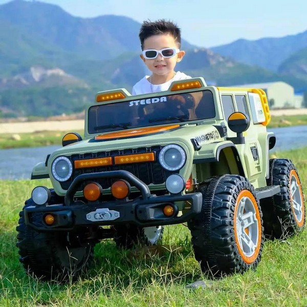 Продукт Детски акумулаторен джип 12V, 4x4, LED светлини - 0 - BG Hlapeta