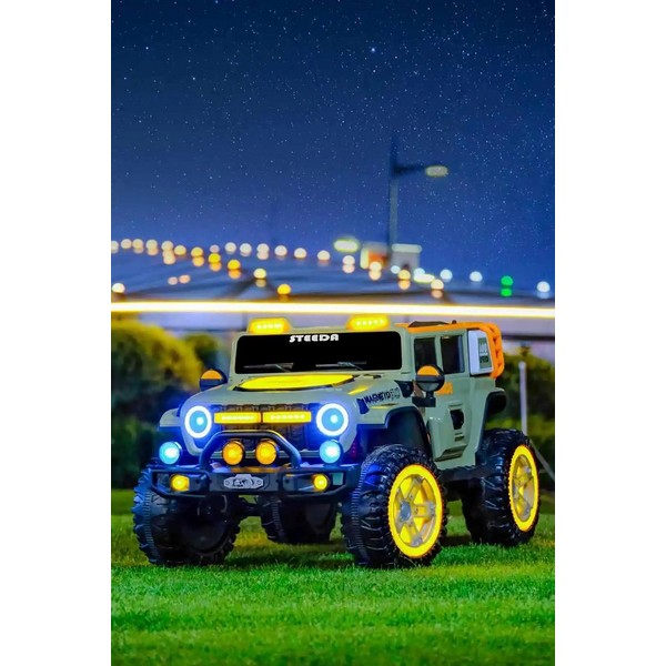 Продукт Детски акумулаторен джип 12V, 4x4, LED светлини - 0 - BG Hlapeta