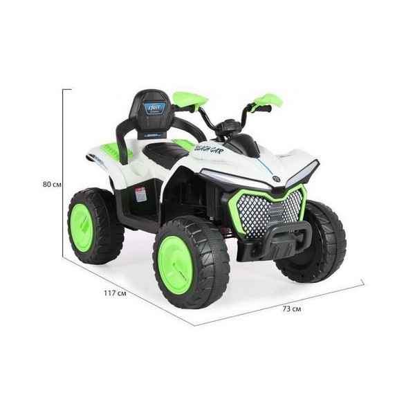 Продукт Детско акумулаторно ATV 12V с музика и светлини - 0 - BG Hlapeta