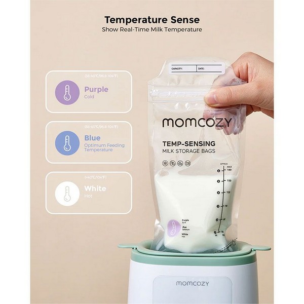 Продукт Momcozy MS02 - Торбички за съхранение на кърма 50 бр. - 0 - BG Hlapeta