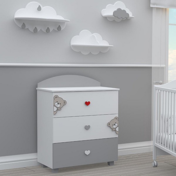 Продукт Bambino casa Tre Orsetti - Kомплект 3ч. креватче + скрин + гардероб - 0 - BG Hlapeta