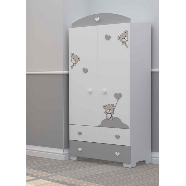 Продукт Bambino casa Tre Orsetti - Kомплект 3ч. креватче + скрин + гардероб - 0 - BG Hlapeta