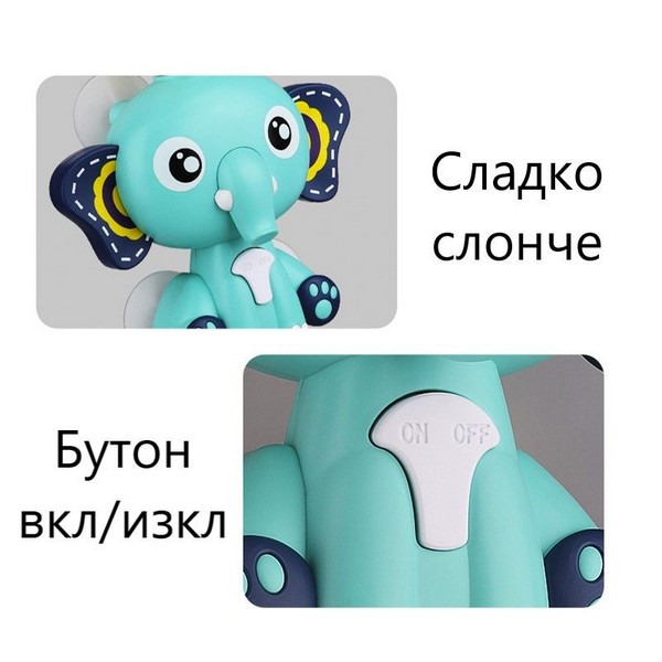 Продукт RTOYS Пръскащ душ слонче - Детска играчка за баня - 0 - BG Hlapeta