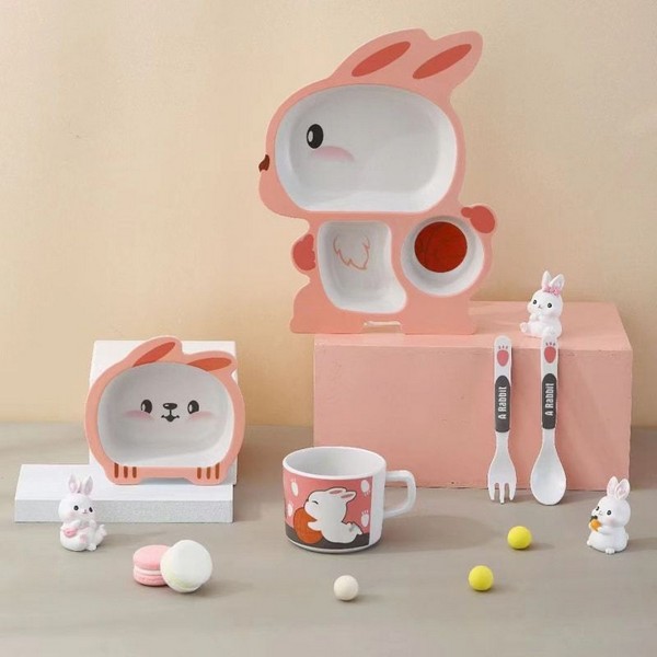 Продукт RTOYS Bamboo fibre, Animals - Детски сервиз за хранене, 5 части - 0 - BG Hlapeta