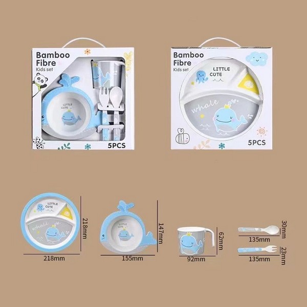 Продукт RTOYS Животни - Детски сервиз за хранене, 5 части - 0 - BG Hlapeta