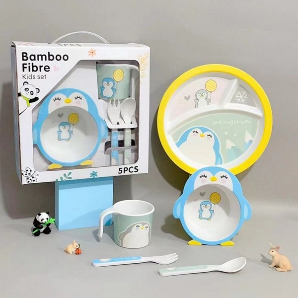 Продукт RTOYS Животни - Детски сервиз за хранене, 5 части - 0 - BG Hlapeta