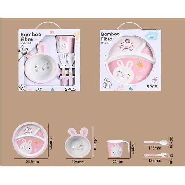 Продукт RTOYS Животни - Детски сервиз за хранене, 5 части - 0 - BG Hlapeta