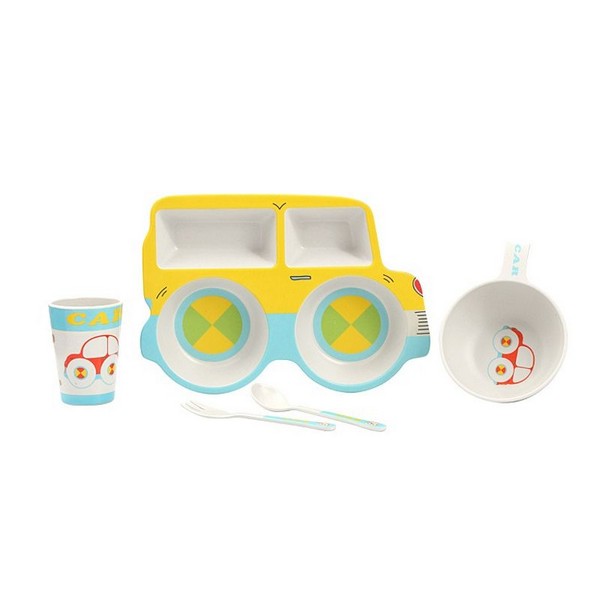 Продукт RTOYS Cars - Детски сервиз за хранене, 5 части - 0 - BG Hlapeta