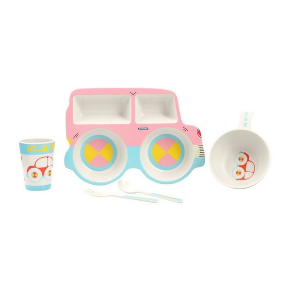 Продукт RTOYS Cars - Детски сервиз за хранене, 5 части - 0 - BG Hlapeta