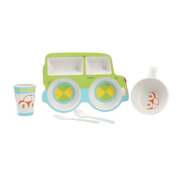 Продукт RTOYS Cars - Детски сервиз за хранене, 5 части - 0 - BG Hlapeta