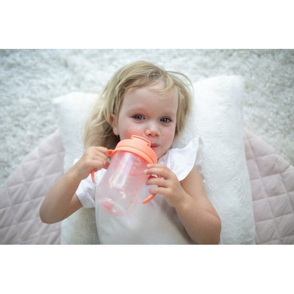 Продукт Dr.Brown's Milestones Baby’s First Straw Cup - Чаша с гъвкава сламка с тежест 270 мл. - 0 - BG Hlapeta