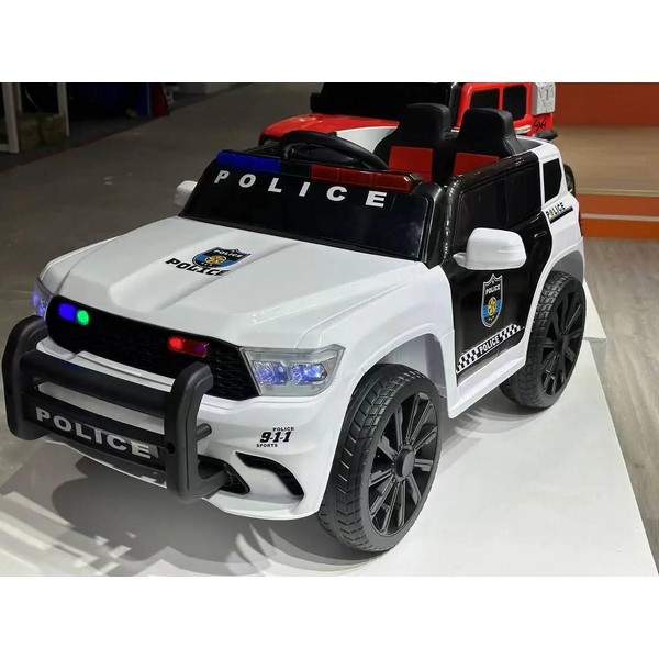 Продукт Акумулаторен полицейски джип 12V с музика и светлини - 0 - BG Hlapeta
