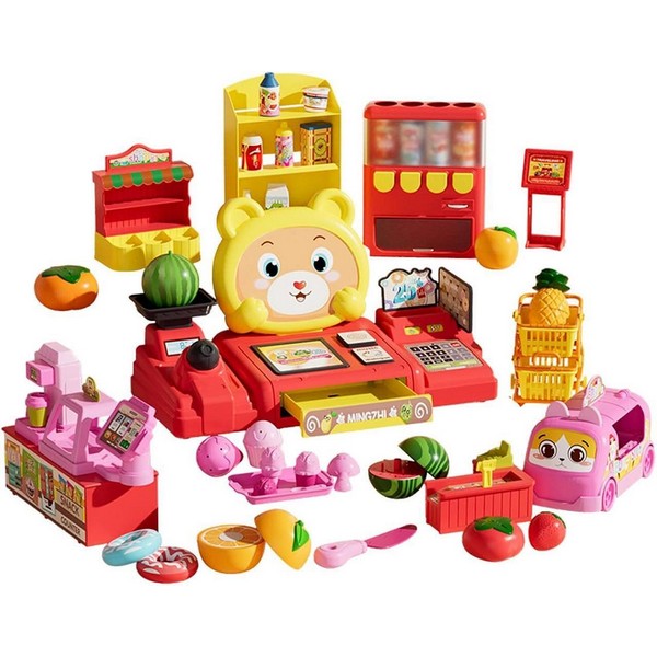 Продукт Cash Register - Детска каса за игра, 49 части - 0 - BG Hlapeta