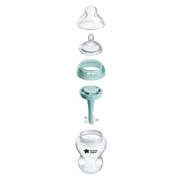 Продукт Tommee Tippee - Шише за хранене Advanced Anti-Colic 0м+ 260 мл. Синьо - 0 - BG Hlapeta