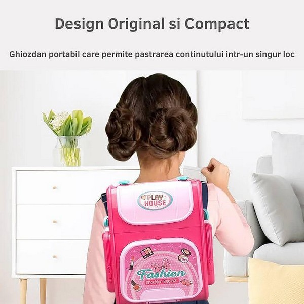 Продукт Малка принцеса – Куфарче с тоалетка - Детски комплект, 30 части - 0 - BG Hlapeta