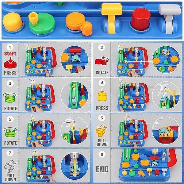 Продукт Car Adventure Автомобилно приключение - Детска игра - 0 - BG Hlapeta